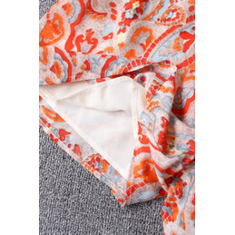 Replica Hermes Coral Print Shorts Set