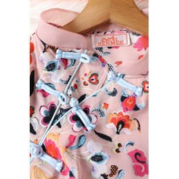 Replica Hermes Pink Horse Print Dress