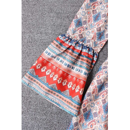 Replica Hermes Gray Scarf Print Dress