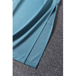 Replica Hermes Teal Belted Sleeveless Dress