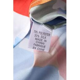 Replica Hermes Multicolor Scarf Print Dress