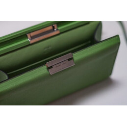 Replica Hermes Green Clic H 21 Flower Charm Bag