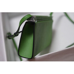 Replica Hermes Green Clic H 21 Flower Charm Bag