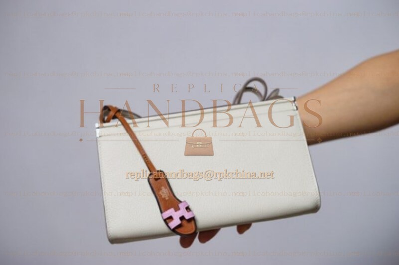 Replica Hermes White Clic H 21 Charm Bag
