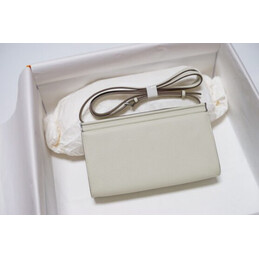 Replica Hermes White Clic H 21 Charm Bag