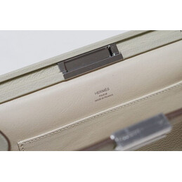 Replica Hermes White Clic H 21 Charm Bag