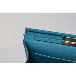 Replica Hermes Light Blue Clic H 21 Charm Bag