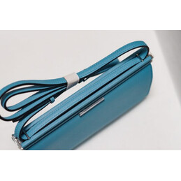 Replica Hermes Light Blue Clic H 21 Charm Bag