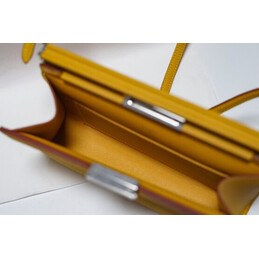 Replica Hermes Yellow Clic H 21 Charm Bag