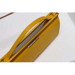 Replica Hermes Yellow Clic H 21 Charm Bag