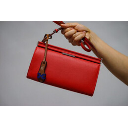 Replica Hermes Red Clic H 21 Charm Bag