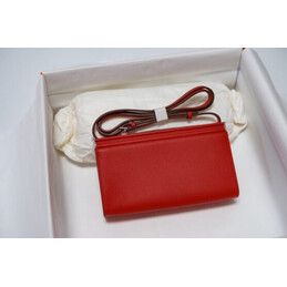 Replica Hermes Red Clic H 21 Charm Bag