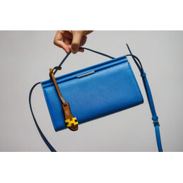 Replica Hermes Blue Clic H 21 Charm Bag