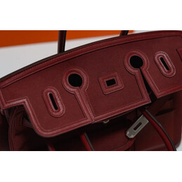 Replica Hermes Burgundy Cargo Birkin 35 Bag