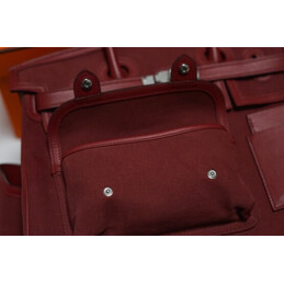 Replica Hermes Burgundy Cargo Birkin 35 Bag