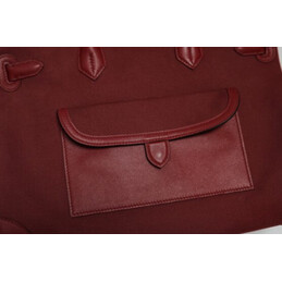 Replica Hermes Burgundy Cargo Birkin 35 Bag