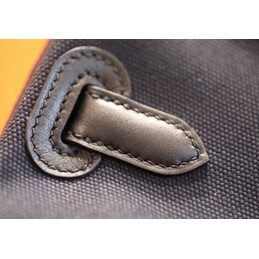 Replica Hermes Black Gray Cargo Birkin 35 Bag