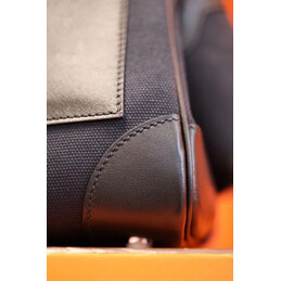 Replica Hermes Black Gray Cargo Birkin 35 Bag