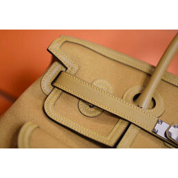 Replica Hermes Tan Cargo Birkin 35 Bag