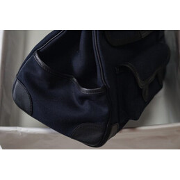 Replica Hermes Black Cargo Birkin 35 Palladium Hardware Bag