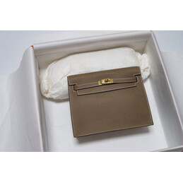 Replica Hermes Taupe Kelly Danse Bag