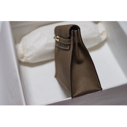 Replica Hermes Taupe Kelly Danse Bag
