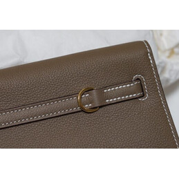 Replica Hermes Taupe Kelly Danse Bag