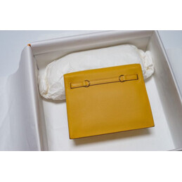 Replica Hermes Yellow Kelly Danse Flower Charm Bag