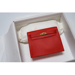 Replica Hermes Red Kelly Danse Flower Charm Bag