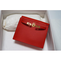 Replica Hermes Red Kelly Danse Flower Charm Bag