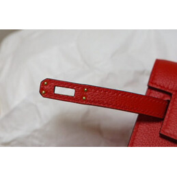 Replica Hermes Red Kelly Danse Flower Charm Bag