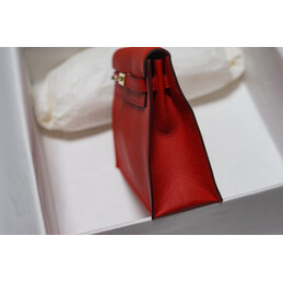 Replica Hermes Red Kelly Danse Flower Charm Bag