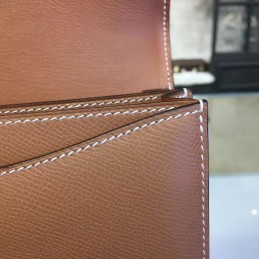 Replica Hermes Taupe Brown Constance 24 Palladium Hardware Bag