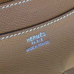 Replica Hermes Taupe Brown Constance 24 Palladium Hardware Bag