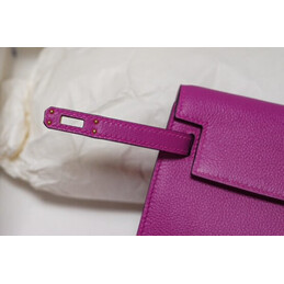 Replica Hermes Pink Kelly Danse Charm Bag