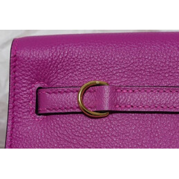 Replica Hermes Pink Kelly Danse Charm Bag