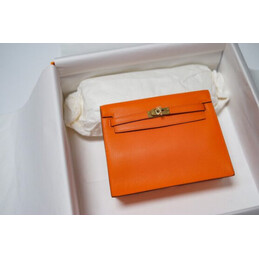 Replica Hermes Orange Kelly Danse Charm Bag