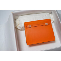 Replica Hermes Orange Kelly Danse Charm Bag