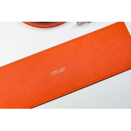 Replica Hermes Orange Kelly Danse Flower Charm Bag
