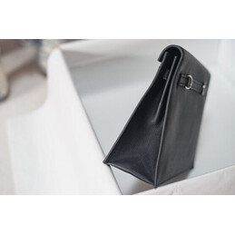 Replica Hermes Black Kelly Danse Palladium Hardware Bag