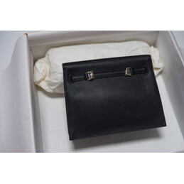 Replica Hermes Black Kelly Danse Gold Hardware Bag