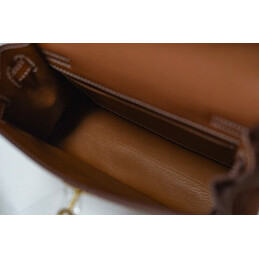 Replica Hermes Tan Kelly Danse Charm Bag