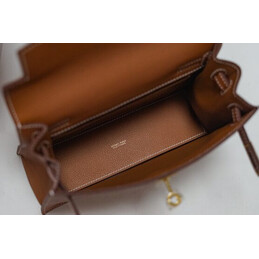 Replica Hermes Tan Kelly Danse Charm Bag