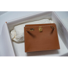 Replica Hermes Tan Kelly Danse Charm Bag