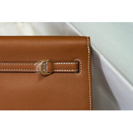 Replica Hermes Tan Kelly Danse Charm Bag