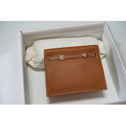 Replica Hermes Tan Kelly Danse Charm Bag