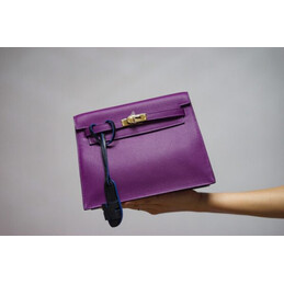 Replica Hermes Purple Kelly Danse Bag