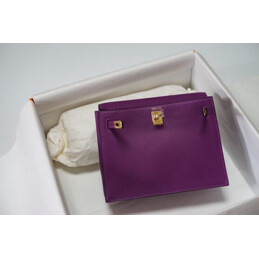 Replica Hermes Purple Kelly Danse Bag