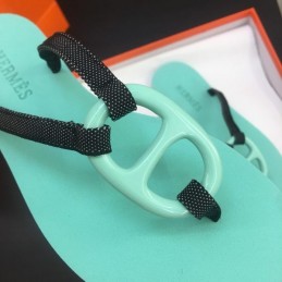 Replica Hermes Mint H Flip Flop Sandal