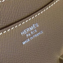 Replica Hermes Taupe Constance 24 Palladium Hardware Bag